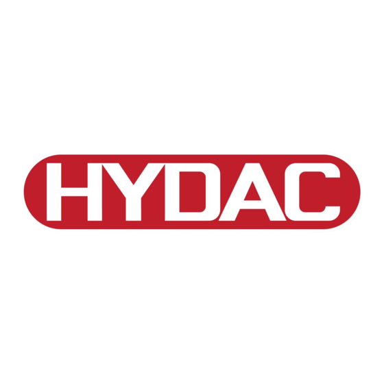 Hydac CTU 2xxx Serie Instrucciones De Servicio