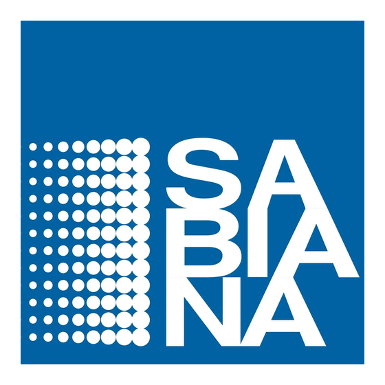 Sabiana COMFORT Manual De Instalación Y Mantenimiento