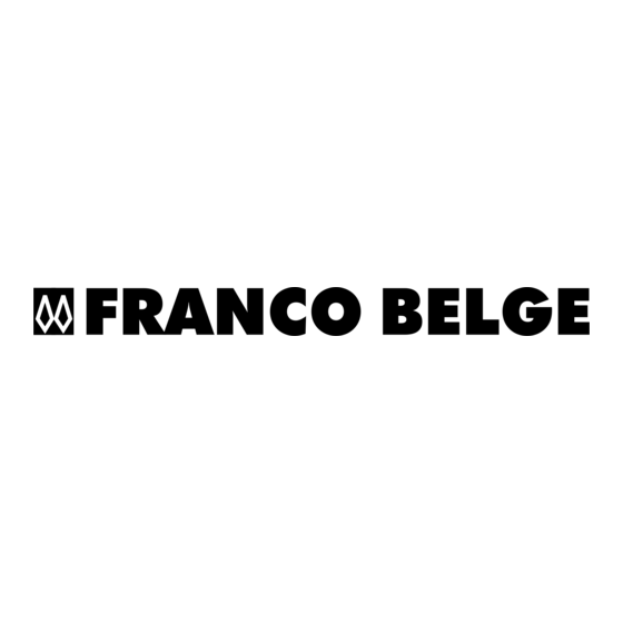 FRANCO BELGE Continental Instrucciones Para El Instalador