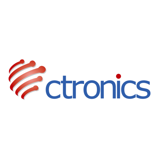 ctronics CTIPC Serie Manual De Usuario