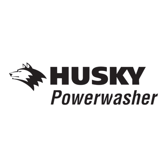 Husky F2S20VWD Guía De Uso Y Mantenimiento