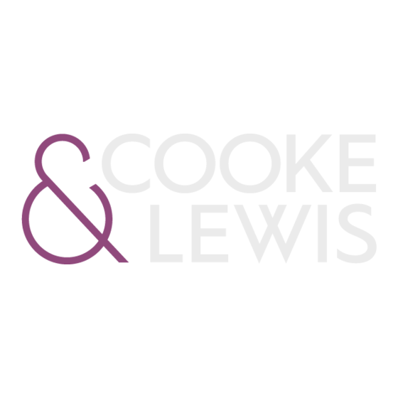 Cooke & Lewis 3663602900993 Manual De Instrucciones