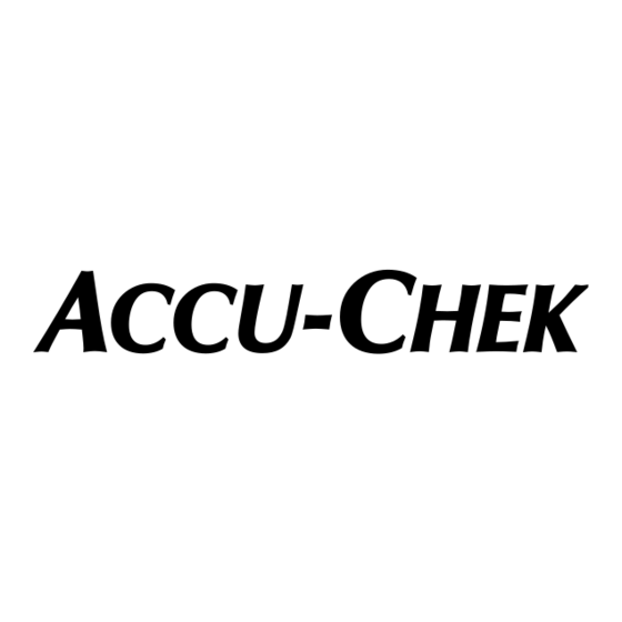 Accu-Chek Aviva Manual Del Propietário