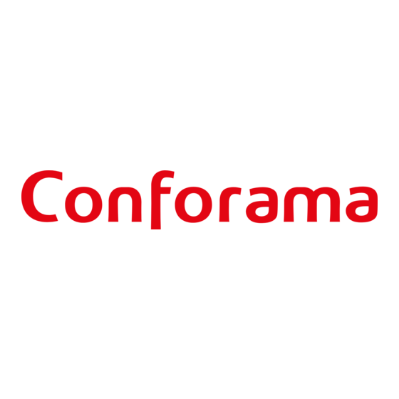 CONFORAMA VALDIS TRESOR Prospecto De Montaje