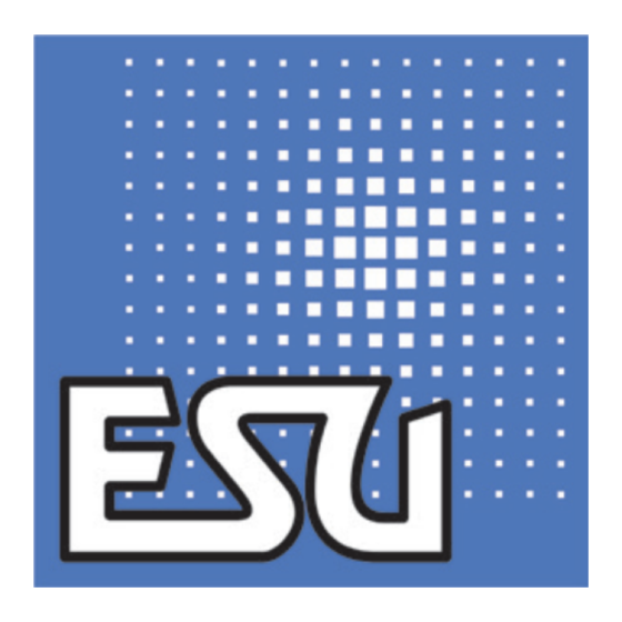 Esu MOBILE CONTROL 1.00 Manual Del Usario