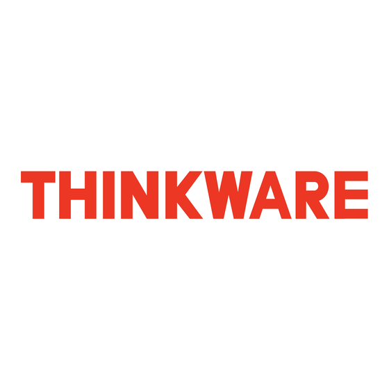 Thinkware QA100 Guía Para El Usuario