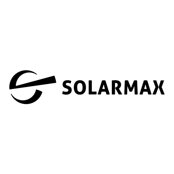 SolarMax S Serie Instrucciones De Instalación