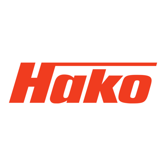 HAKO Cleanserv C34 Manual De Instrucciones