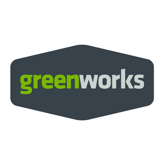 GreenWorks 2504807 Manual De Utilización