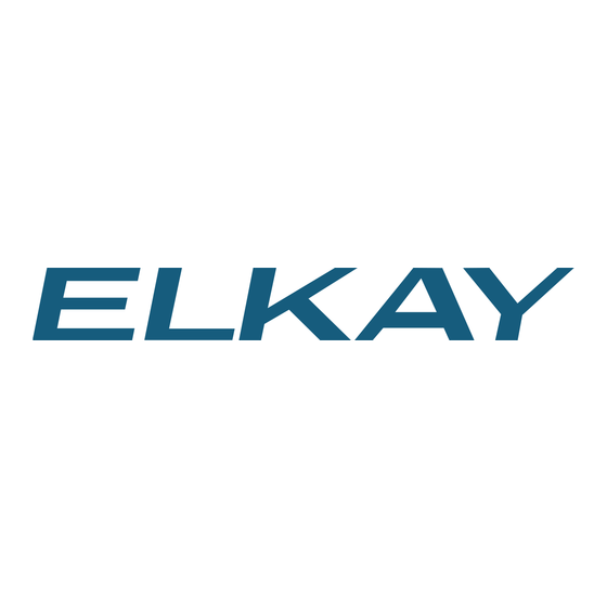 Elkay EFA8 1J Serie Manual De Instalación/Cuidado/Utilización