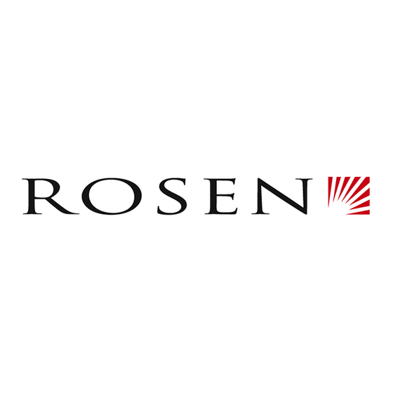 Rosen AV7000 Manual Del Propietário