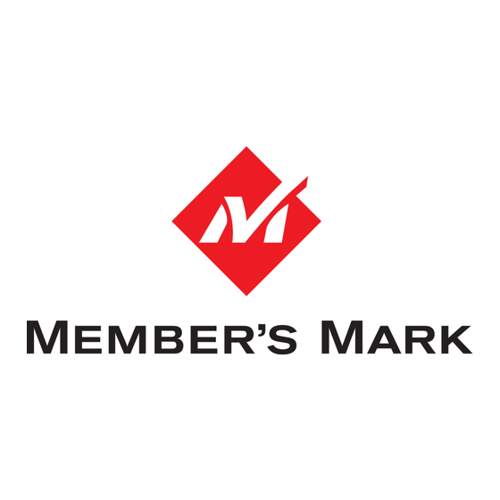 Member's Mark Livingston SMWD-2 Instrucciones De Montaje