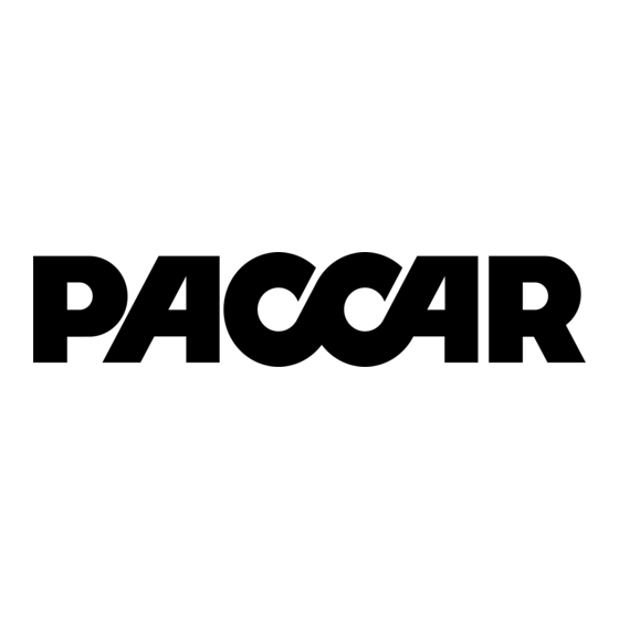 Paccar DAF XF 2017 Guía De Respuesta De Emergencia