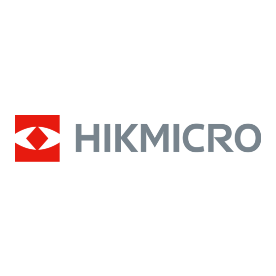 Hikmicro G Serie Guia De Inicio Rapido