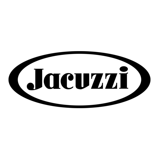 Jacuzzi sasha Manual De Instalacion Y Uso