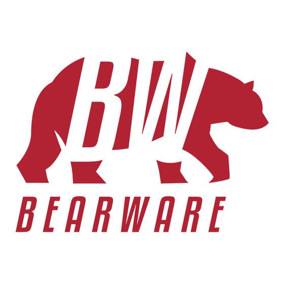 BEARWARE 302744 Manual