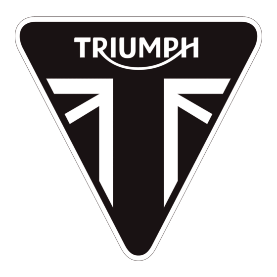 Triumph Rocket 3 R Manual Del Propietário