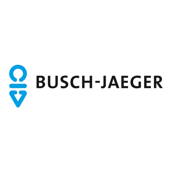 Busch-Jaeger 6180/12 Manual Del Usuario