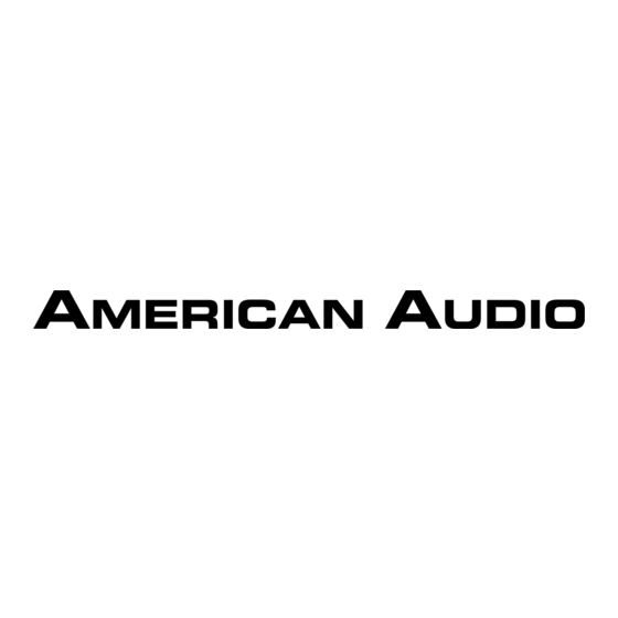 American Audio UCD-200 Instrucciones De Funcionamiento