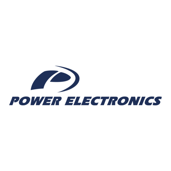 Power Electronics NB WALL Manual De Hardware E Instalacion