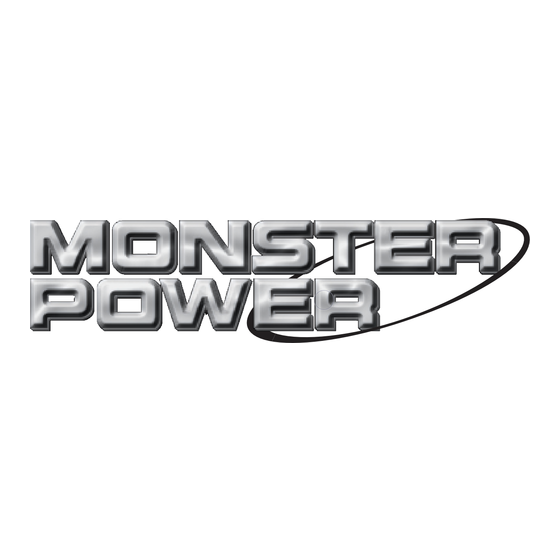 Monster Power 100 Manual De Usuario