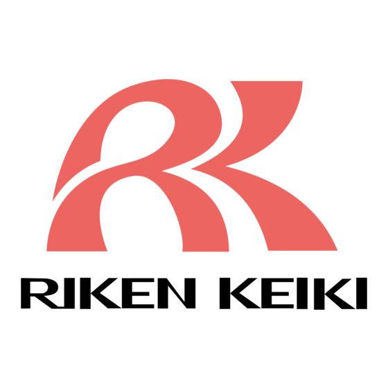 Riken Keiki GX-3R Pro Manual De Operación