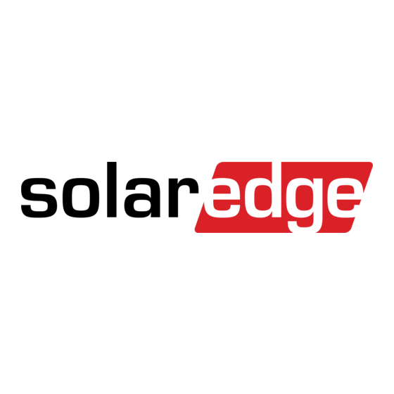 SolarEdge Home Battery Guía De Instalación Y Operación