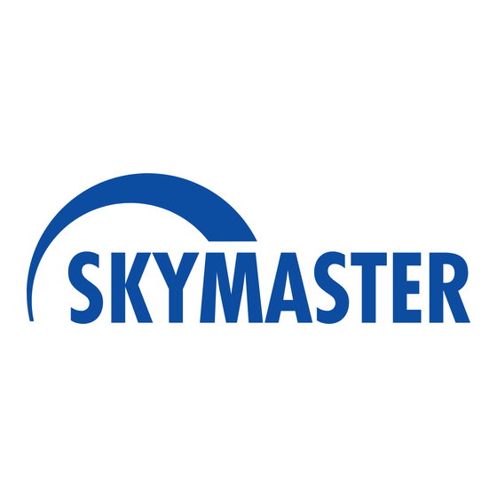 Skymaster 33060 Manual Del Usuario