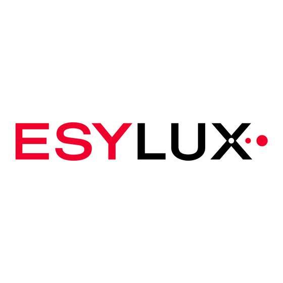 ESYLUX MDE 360i/8 Guia De Inicio Rapido