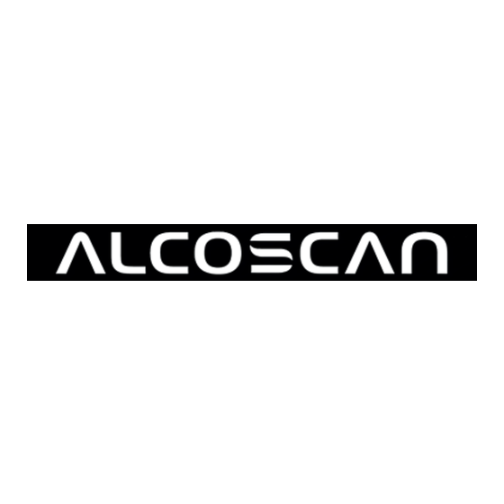 Alcoscan AL9010 Manual Del Usuario