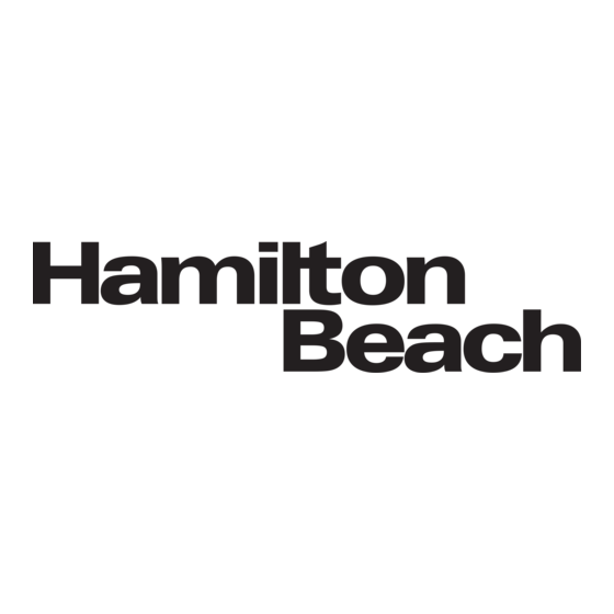 Hamilton Beach 72500R Manual De Instrucciones