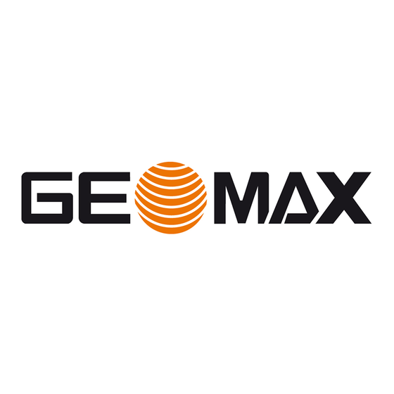 GeoMax Zoom25 Serie Guía Rápida