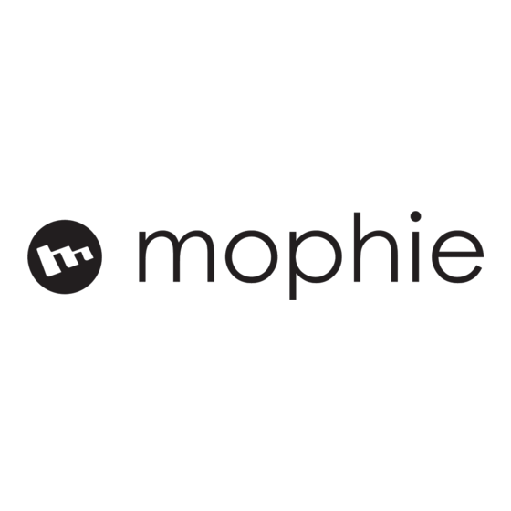 Mophie wireless charging stand+ Manual Del Usuario