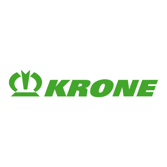 Krone Comprima F 155 XC Manual De Instrucciones