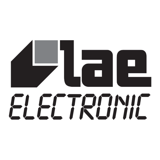 LAE electronic AC1-2W Instrucciones De Uso