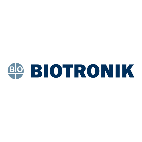 BIOTRONIK Astron Instrucciones De Uso