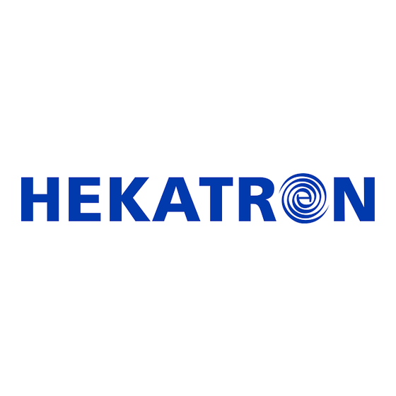 Hekatron Genius Plus Manual Del Operacion