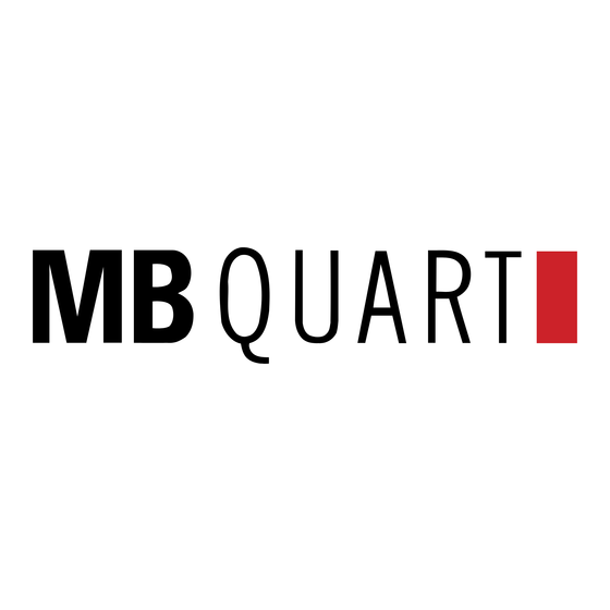 MB QUART QUART MOBIL RSD 210 Instrucciones De Montaje