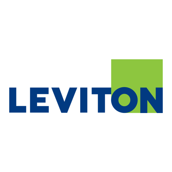 Leviton decora ODS15-ID Serie Instrucciones De Instalación