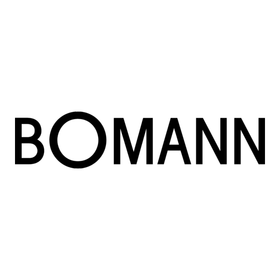BOMANN BS 3000 CB Manual De Instrucciones