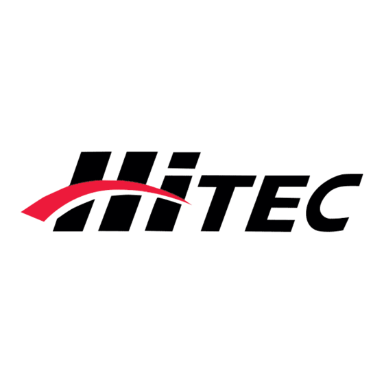 HITEC ECLIPSE 7 QPCM Manual De Instrucciones