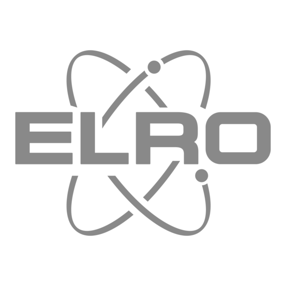 ELRO IP 100 Serie Manual De Operación Y De Montaje