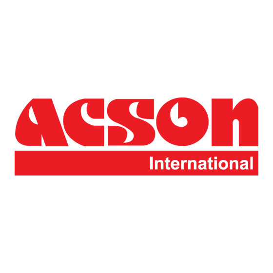 Acson GS02 Manual Del Operador