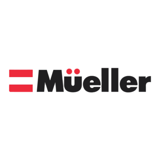 Mueller A-20806 Manual De Instrucciones