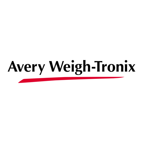 Avery Weigh-Tronix FLI 225 Instrucciones Del Usuario