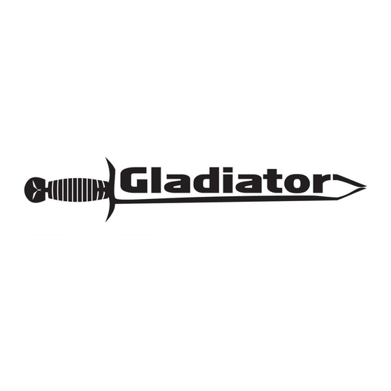 Gladiator PRO GE 87500E Manual Del Usuario Y Garantía