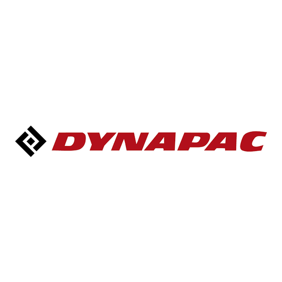 Dynapac SD2550C Manual Del Usuario