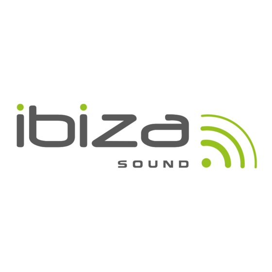 Ibiza sound VENUS600 Manual De Uso