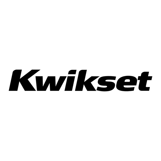 Kwikset 788PML Instrucciones De Instalación