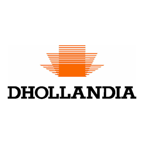 Dhollandia DH-VO Serie Manual Del Usuario